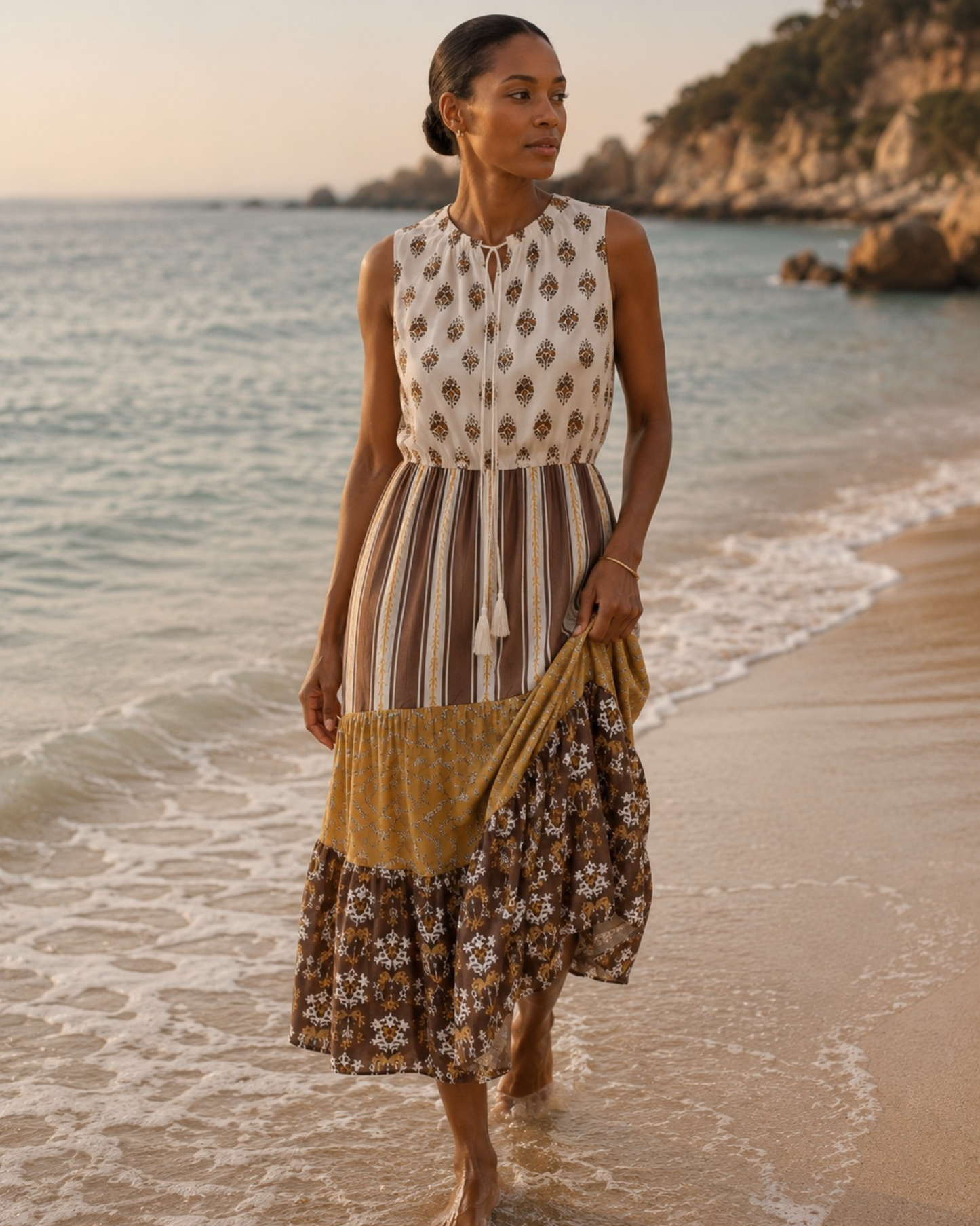 Boho Tiered Maxi Dress