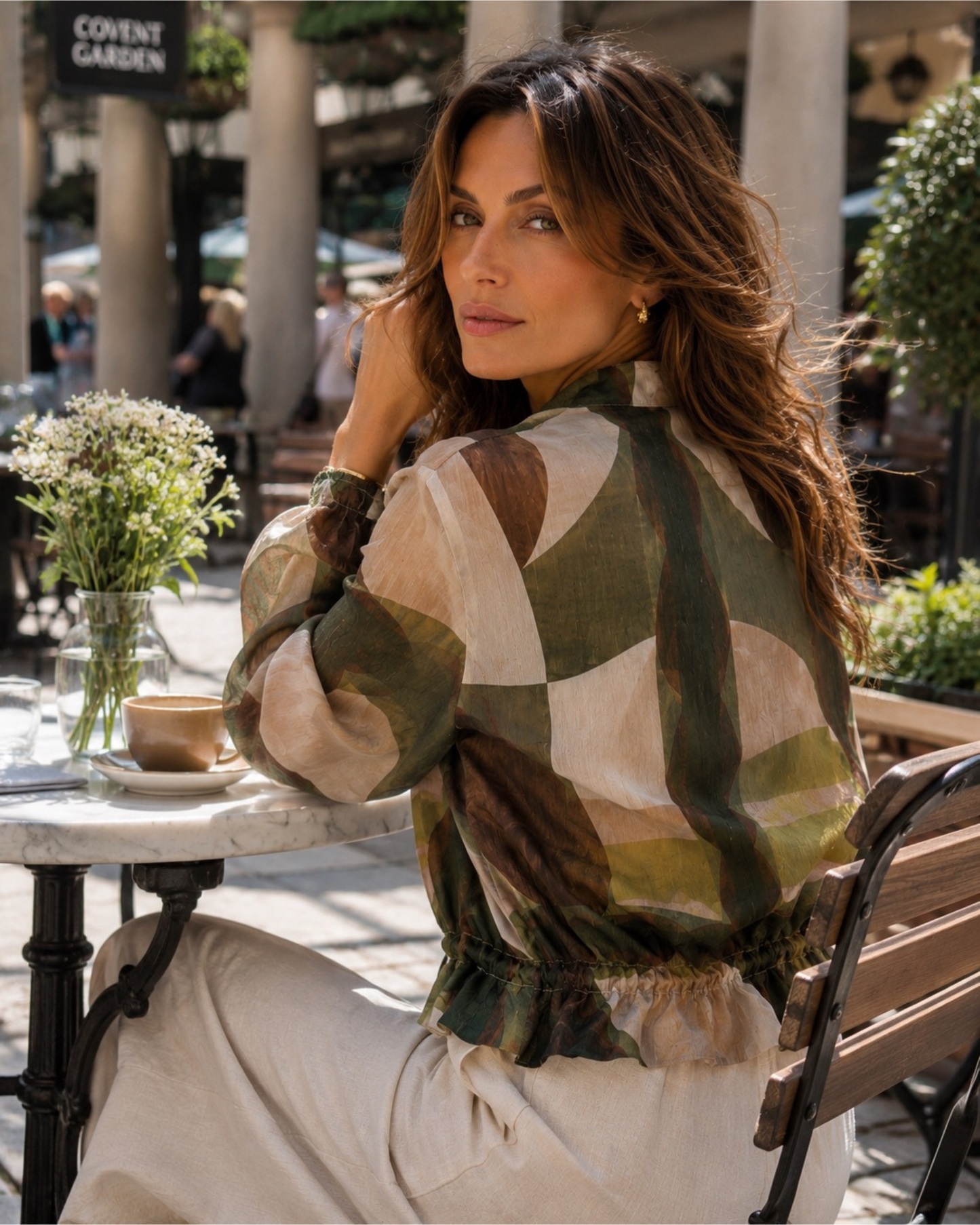 Lightweight Floral Print Jacket