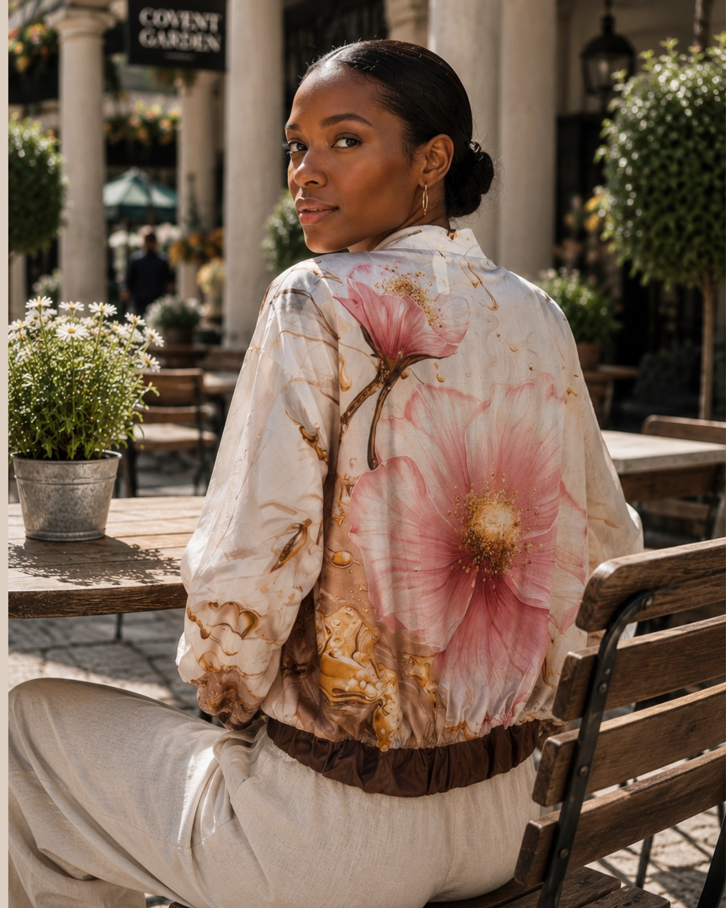 Blush Bloom Lightweight Jacket