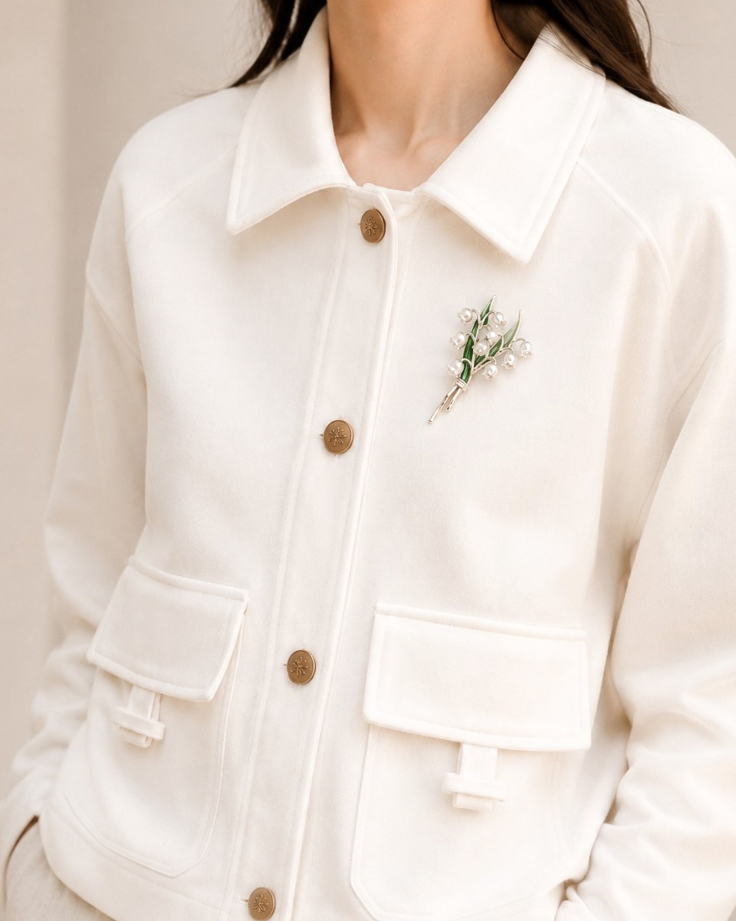 Lily of the Valley Brooch