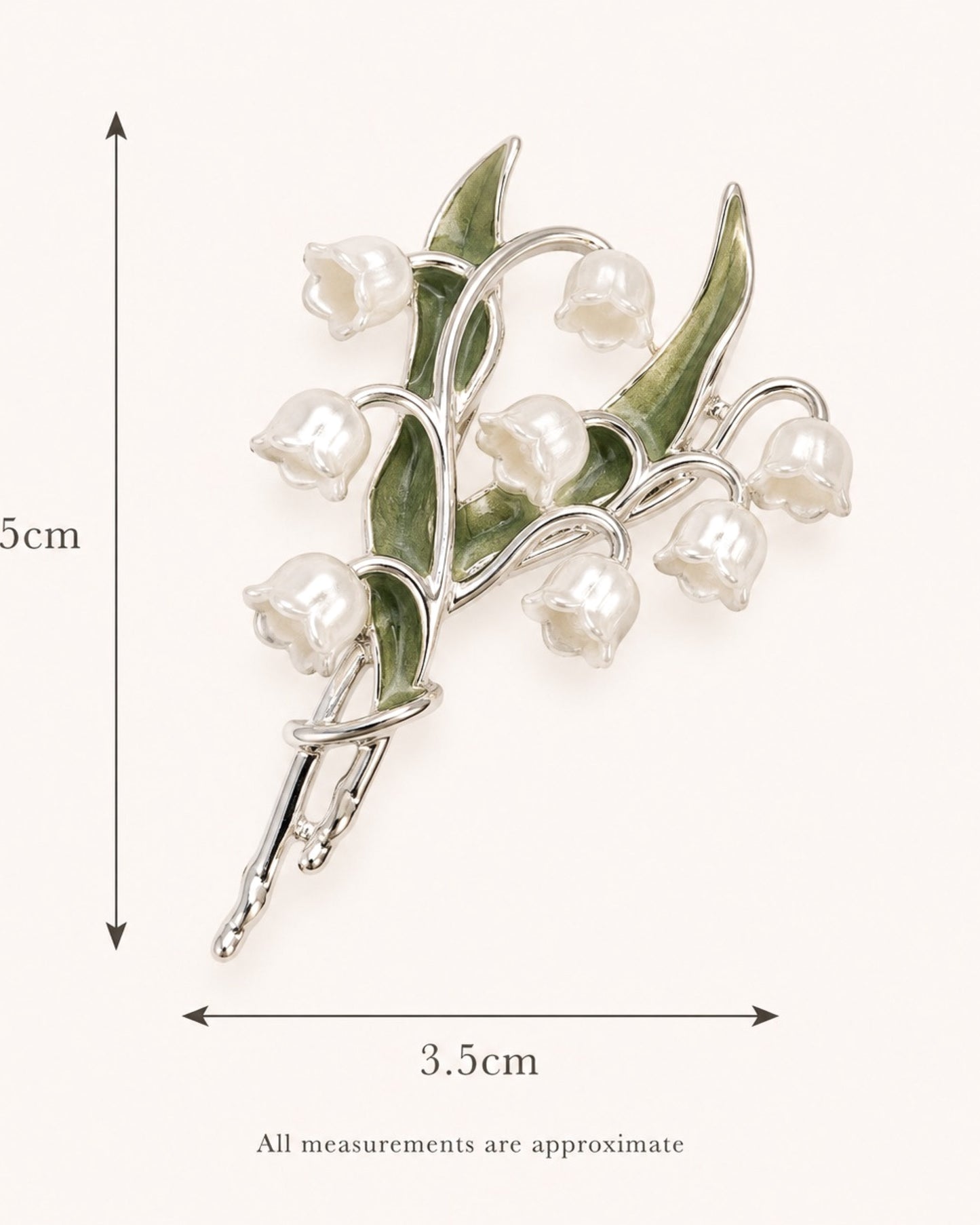 Lily of the Valley Brooch