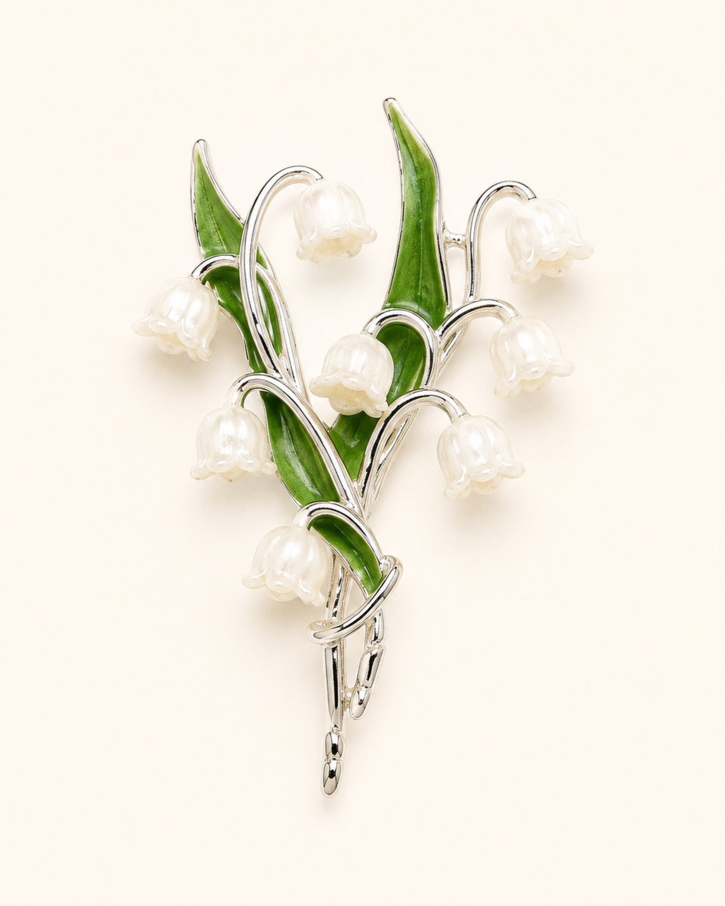 Lily of the Valley Brooch