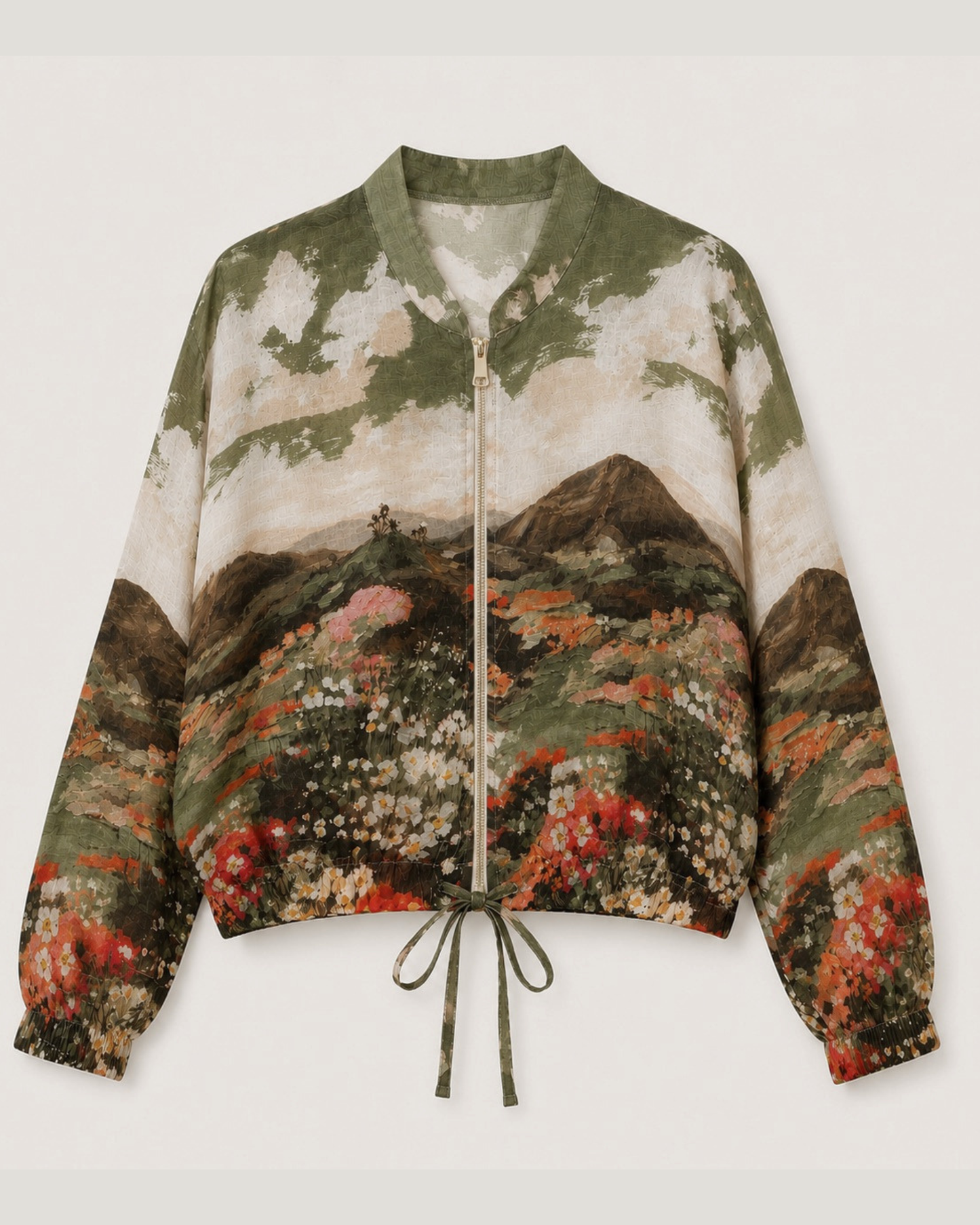 Scenic Print Jacket