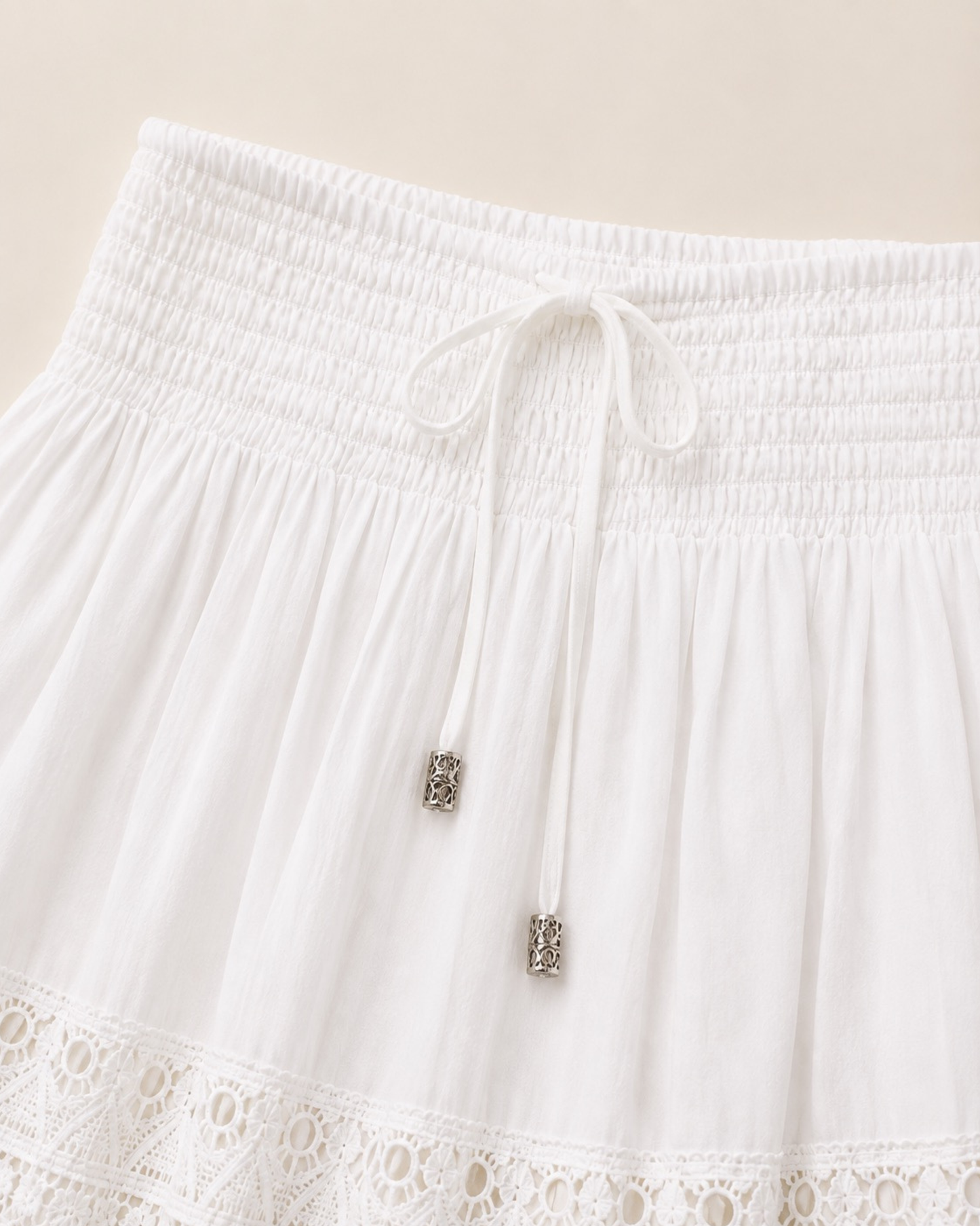 Lace Detail Maxi Skirt