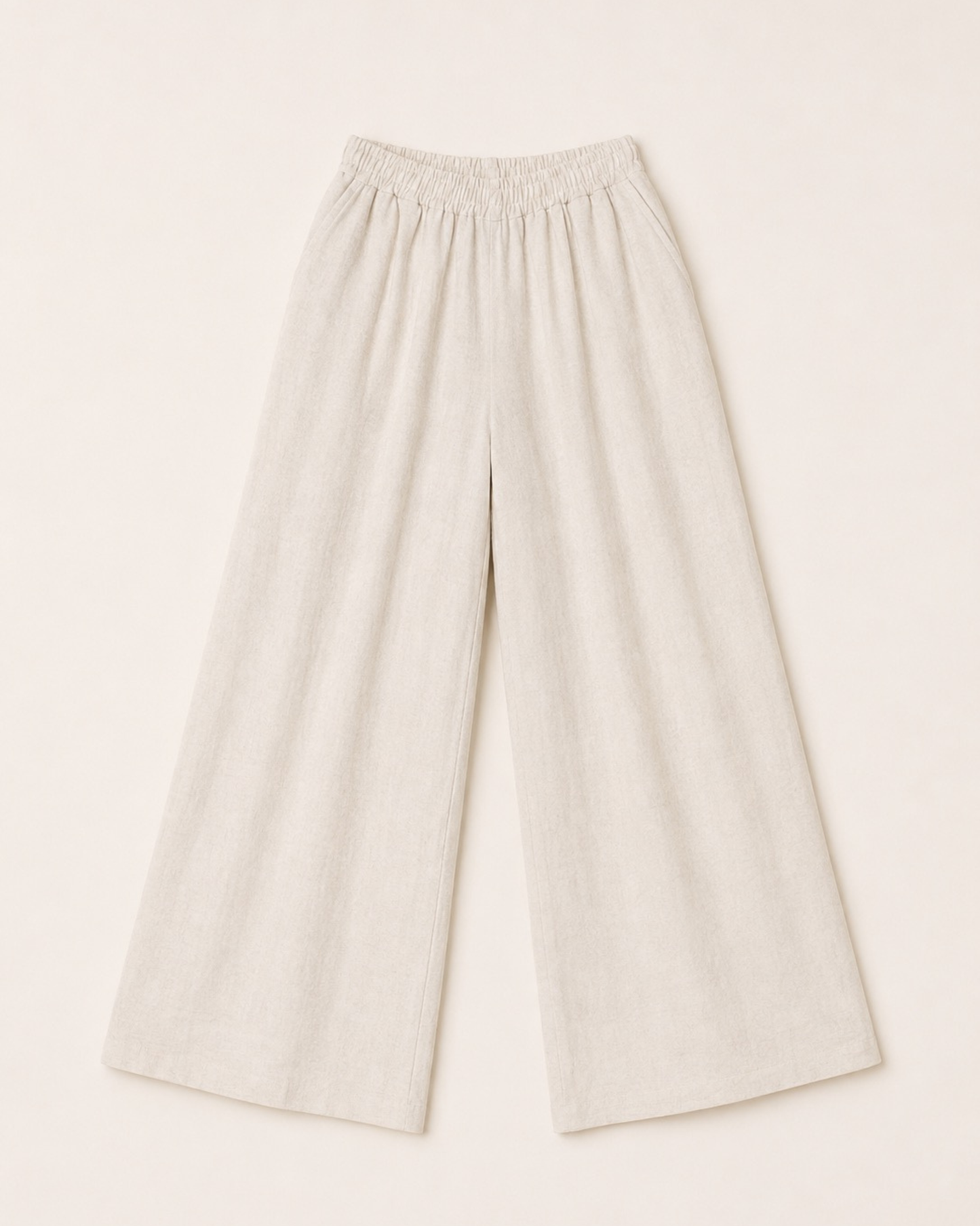 Belted Shirt & Wide-Leg Trouser Two-Piece