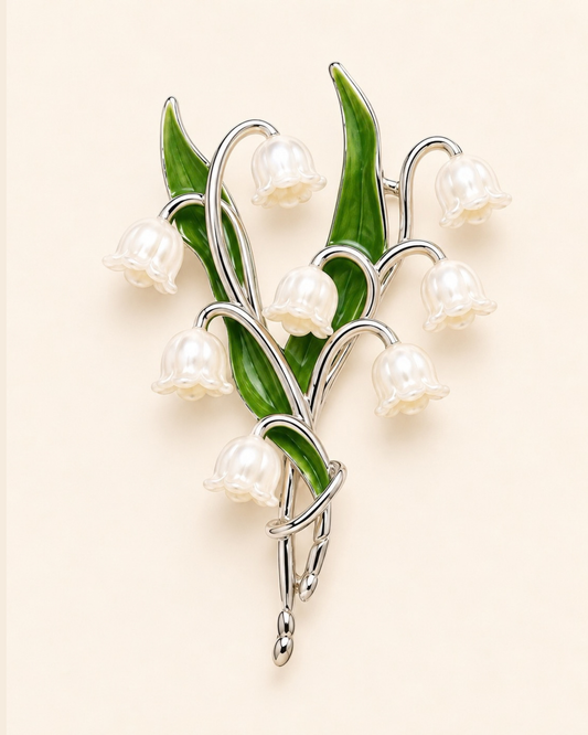 Lily of the Valley Brooch