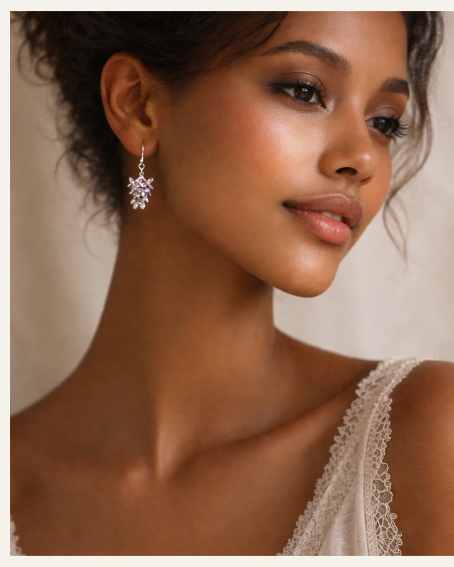Wisteria-Inspired Drop Earrings