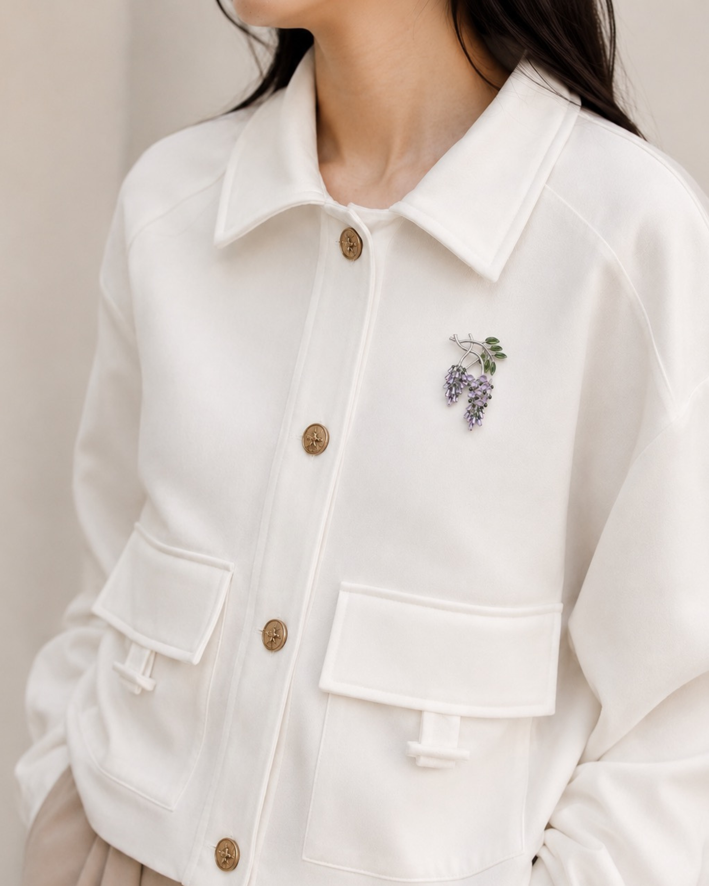 Wisteria Blossom Brooch