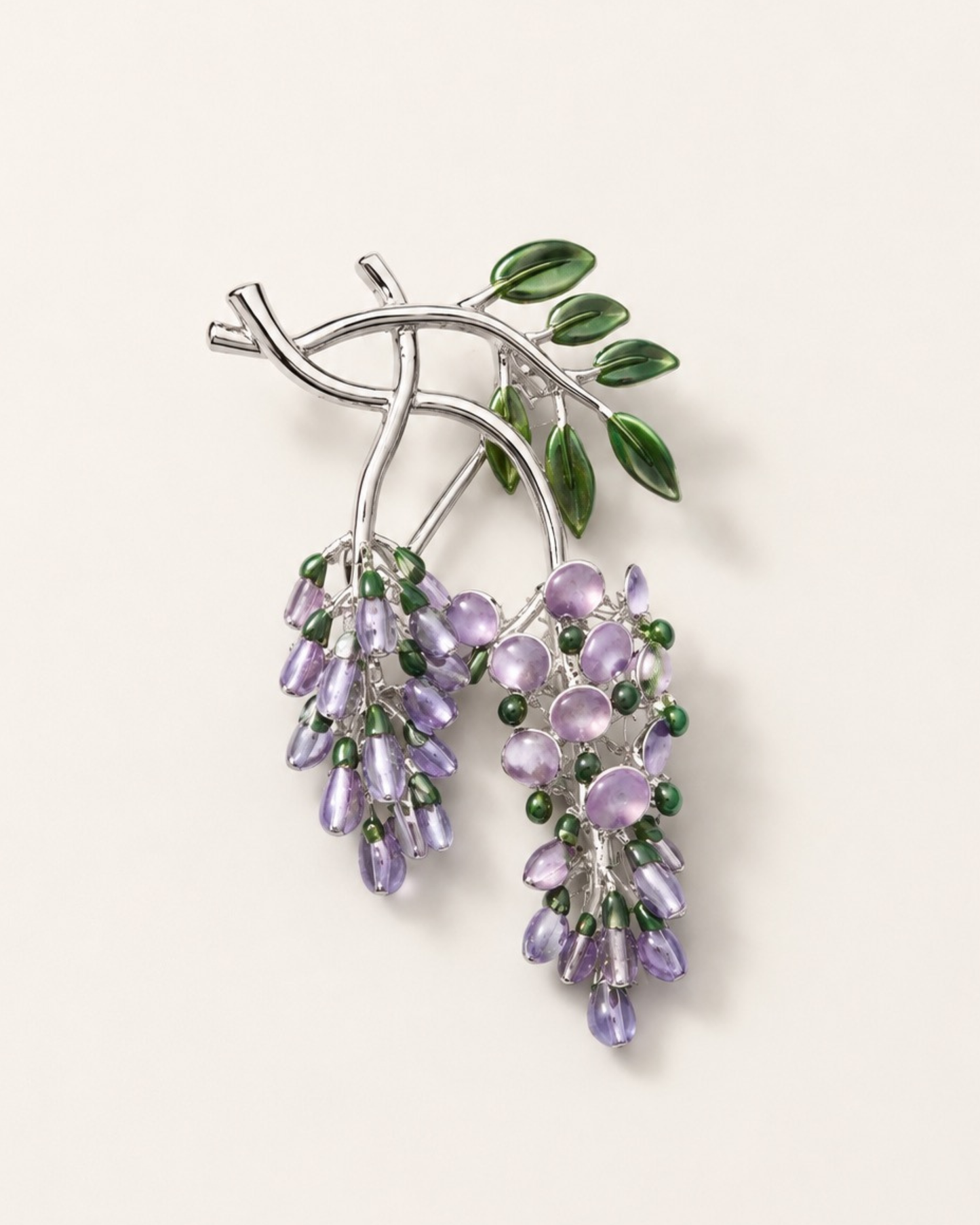 Wisteria Blossom Brooch