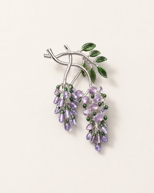 Wisteria Blossom Brooch